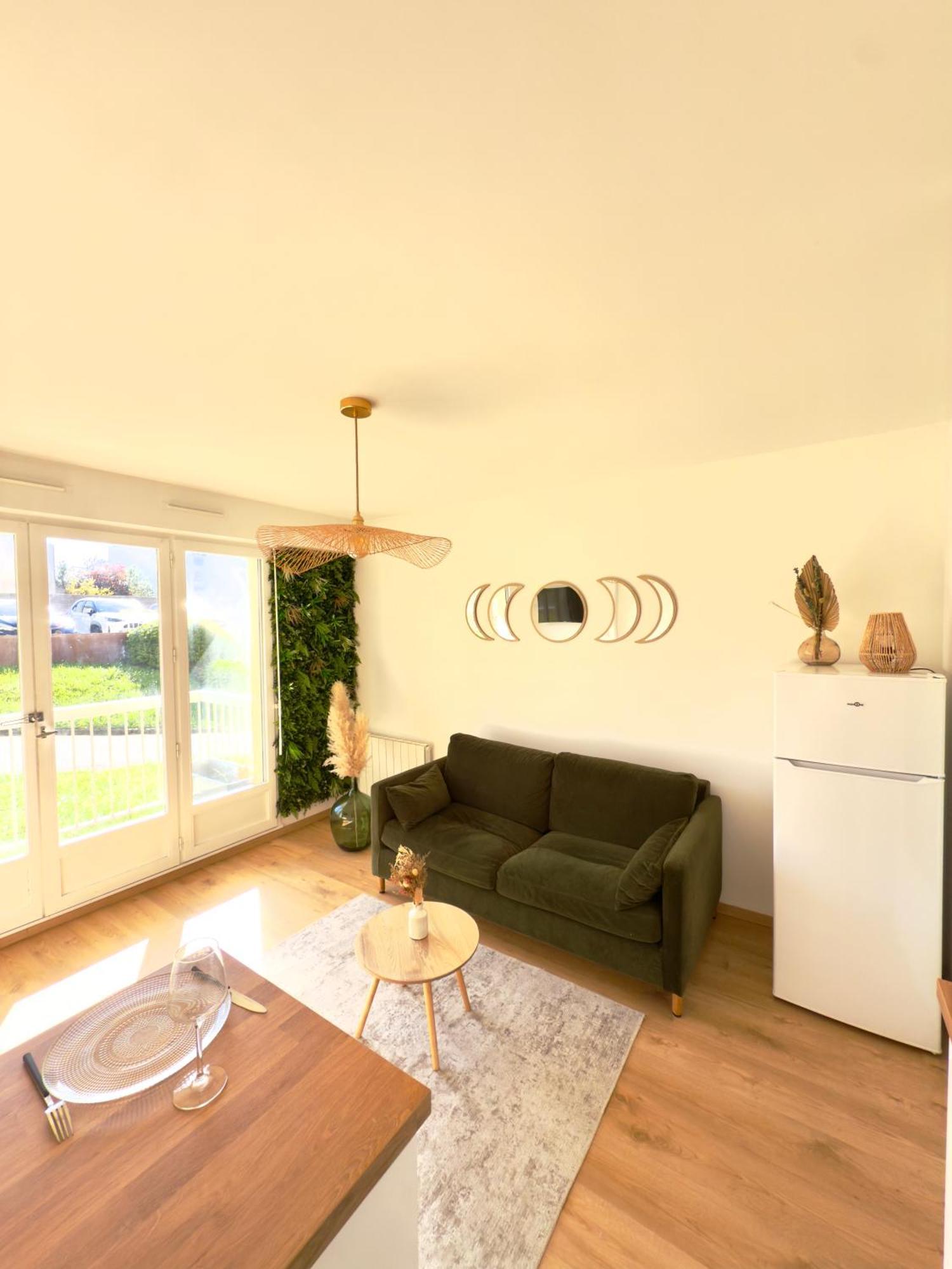 Appartement 1 chambre pour 2 pers - fraîchement rénové - terrasse - parking Dinard Extérieur photo